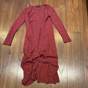 Chic Maroon Women's Cardigan